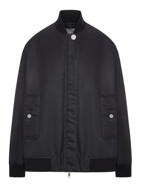  스포트막스 AGAPE아가페 오버사이즈 트윌 봄버 자켓 2522026041600000 Black