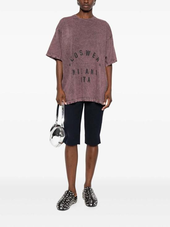  지씨디에스 반팔 티셔츠 B2CM2312JF1BORDE Red - GCDS