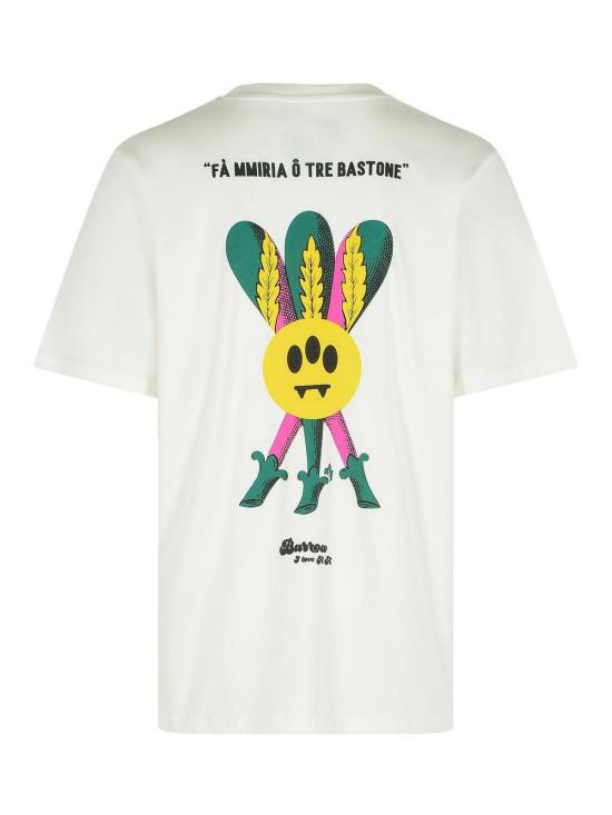 25FW 바로우 반팔 티셔츠 F5BWUATH078002 White - BARROW