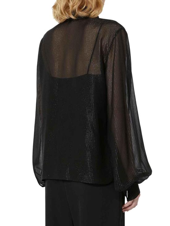 25FW 막스마라 블라우스 2521266014600000 Black - MAX MARA