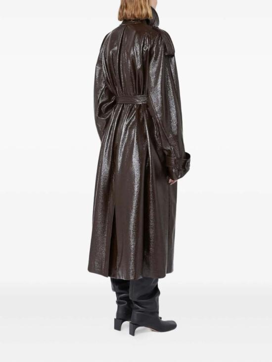  스포트막스 가죽 자켓 BAIRO1234538002 Brown - SPORTMAX