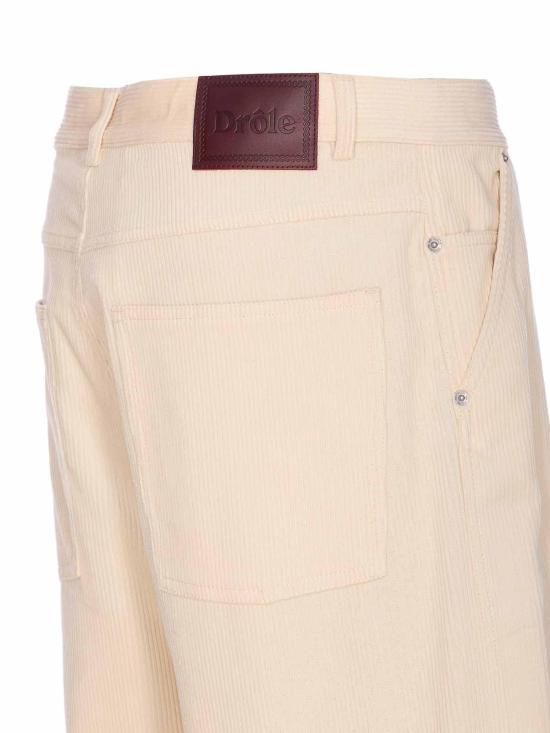 25FW 드롤드무슈 스트레이트 팬츠 BP198CO224EC Beige - DROLE DE MONSIEUR
