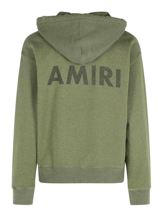 25FW 아미리 후드 티셔츠 AMJYHD1121OLIVE Green - AMIRI