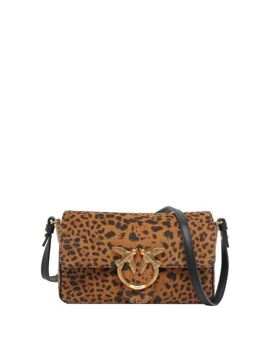 25FW 핑코 크로스백 106244A32AM35Q Brown - PINKO