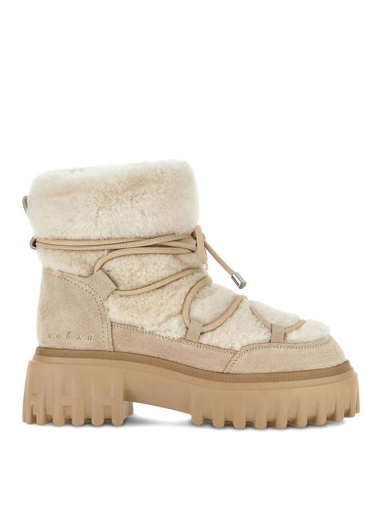 25FW 호간 부츠 HXW7000FV70ULB0UUF Beige