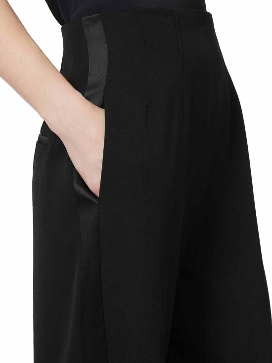 25FW 막스마라 스트레이트 팬츠 2521136024600000 Black - MAX MARA