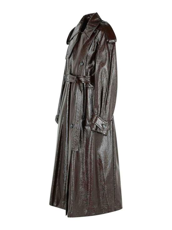  스포트막스 BAIRO 코티드 코튼 트렌치 2522016043002 Brown - SPORTMAX