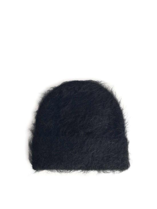  세퍼 비니 FW23FUZZYBEANIEBLABLACKALPACA Black - SEFR