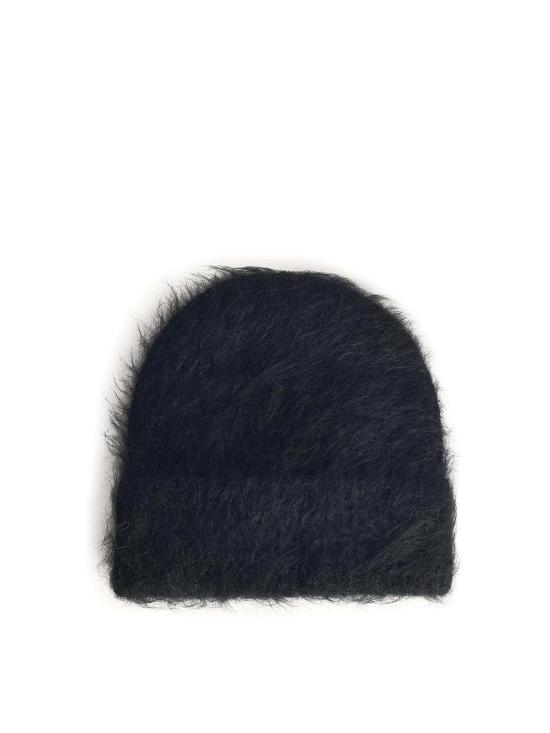  세퍼 비니 FW23FUZZYBEANIEBLABLACKALPACA Black