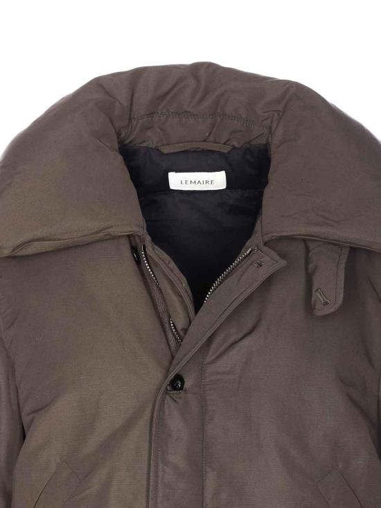  르메르 숏 푸퍼 블루종 OW1151LF1019BR507 Beige - LEMAIRE