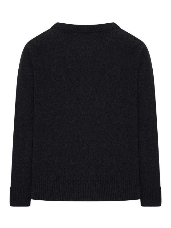 25FW 로베르토 콜리나 스웨터 253F36001F3609 Black - ROBERTO COLLINA