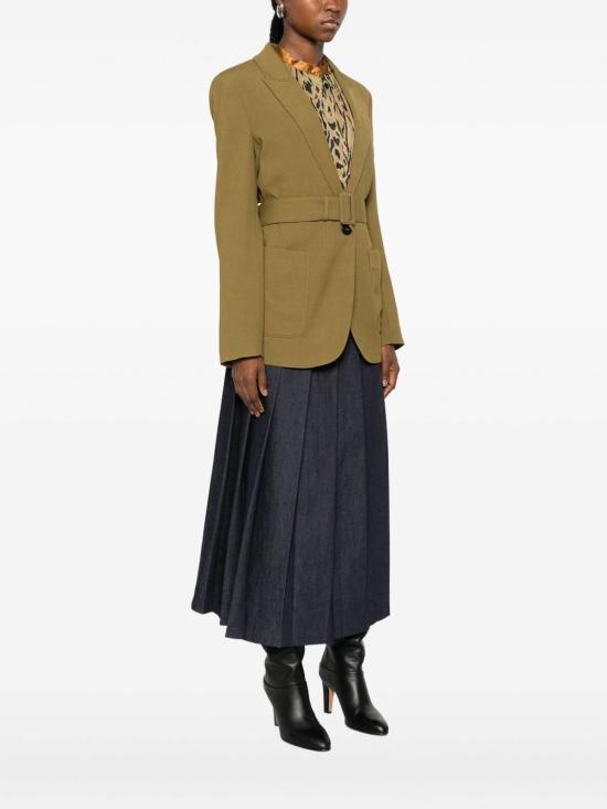 25FW 포르테포르테 수트 자켓 14329BISMYJACKETF48M6010 Green - FORTE FORTE