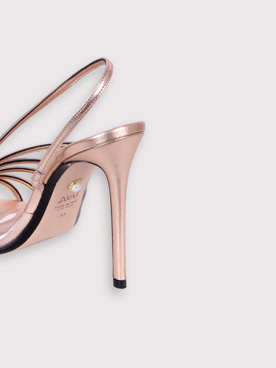 25FW 알레비 샌들 L26WC001U0795445CARAMELLO Gold - ALEVI