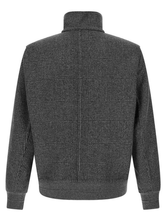 25FW 브루넬로 쿠치넬리 봄버 자켓 MY4799802CO820 Grey - BRUNELLO CUCINELLI