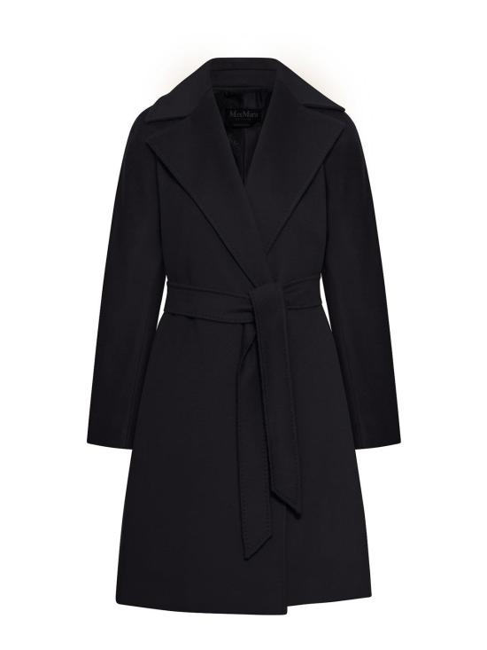  막스마라 드라베나 더블 브레스트 미디 코트 2526016091600010 Black