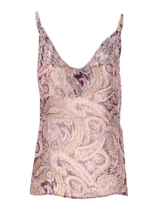  핑코 민소매 티셔츠 106764A38DNY4 Nude Neutrals - PINKO