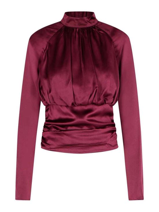 25FW 로테이트 바이 크리스텐슨 블라우스 1150082734 Dark Red