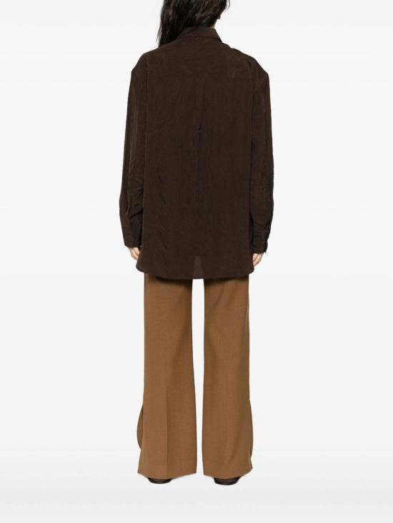 25FW 스튜디오 니콜슨 셔츠 SNW1733ROUENALMON Brown - STUDIO NICHOLSON