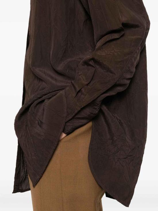 25FW 스튜디오 니콜슨 셔츠 SNW1733ROUENALMON Brown - STUDIO NICHOLSON