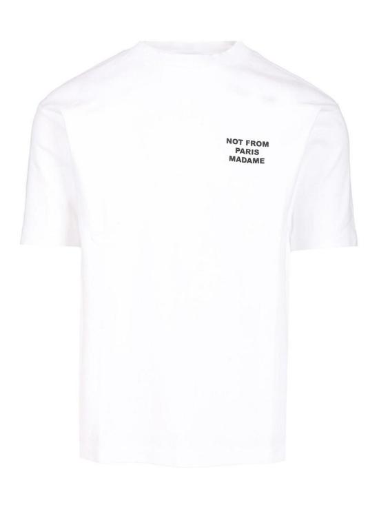 26SS 드롤드무슈 반팔 티셔츠 PERMTS203CO002OPW Beige