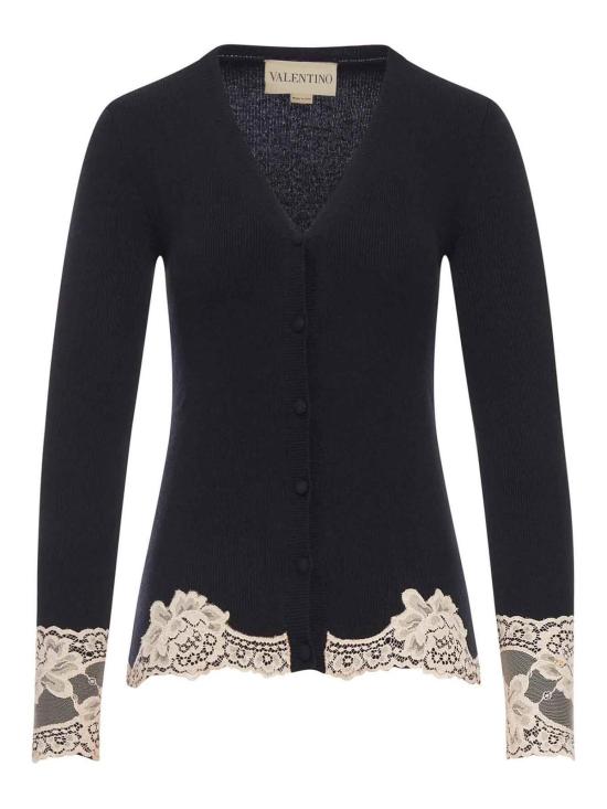  발렌티노 가라바니 가디건 7B0KA13M9SHDPU Black