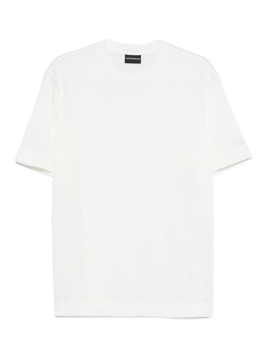 25FW 엠포리오 아르마니 반팔 티셔츠 AF10762EM002968F0121 White