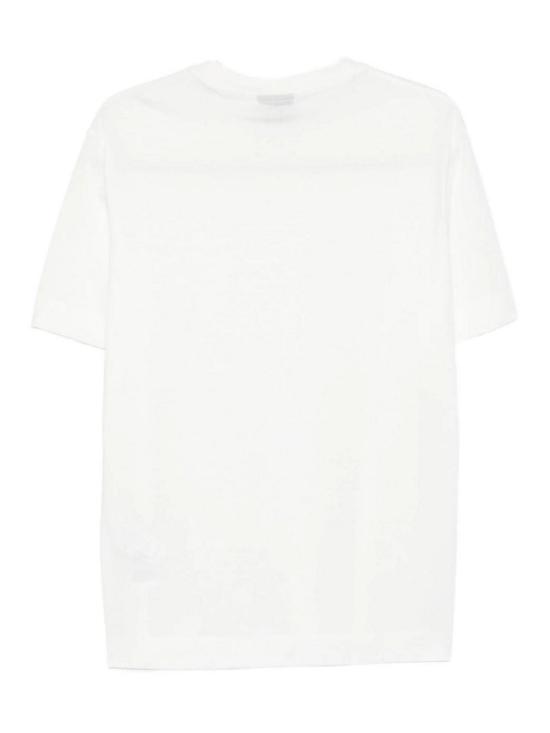 25FW 엠포리오 아르마니 반팔 티셔츠 AF10762EM002968F0121 White - EMPORIO ARMANI