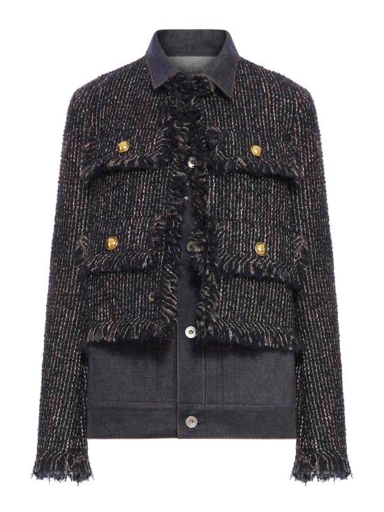  사카이 자켓 2508045225 Blue