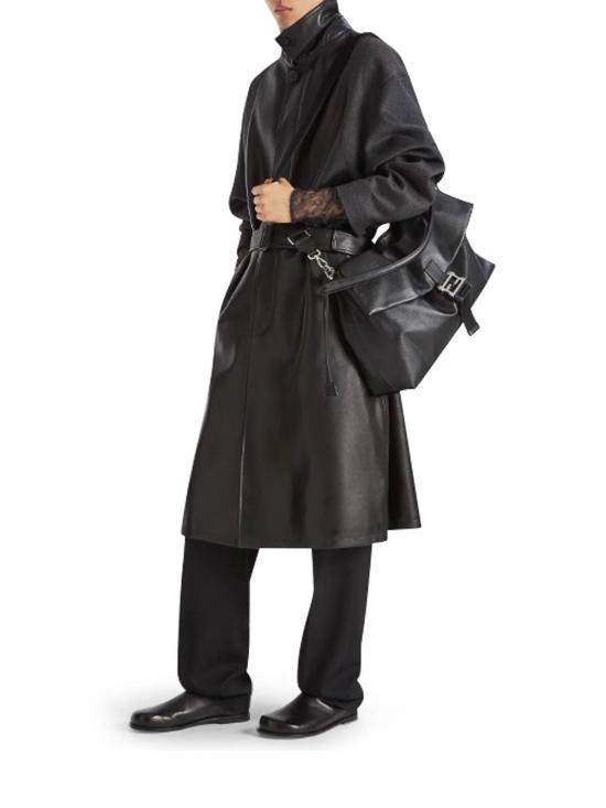 26SS 펜디 플럭스 맥시 메신저 7VA665AV8BF0GXN Black - FENDI