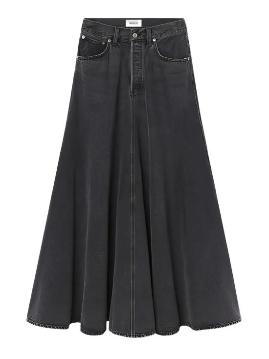 26SS 에이골디 미디 스커트 A30691818SYBL Blue