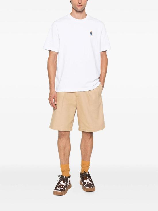  메종키츠네 드레스드 폭스 컴포트 티셔츠 PM00121KJ7025WHITE White - MAISON KITSUNE