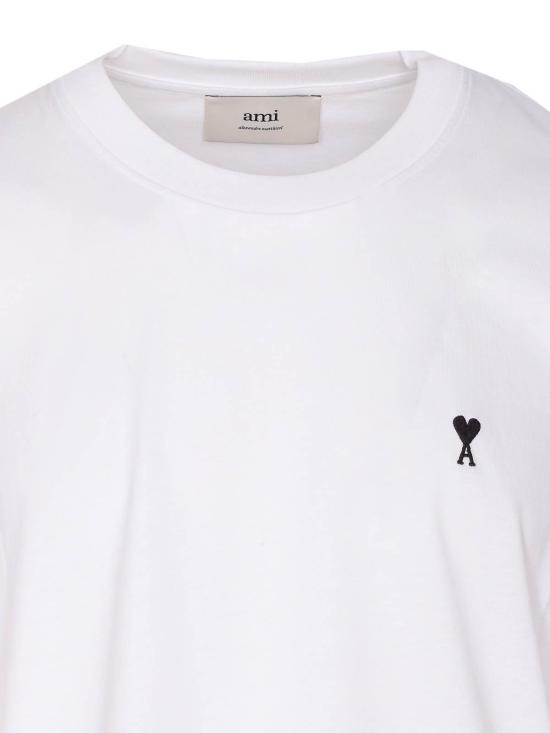  아미 반팔 티셔츠 HTS346724100 White - AMI