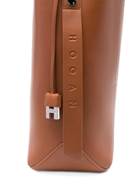 25FW 호간 숄더백 KBW01RS0300TZPS003 Brown - HOGAN