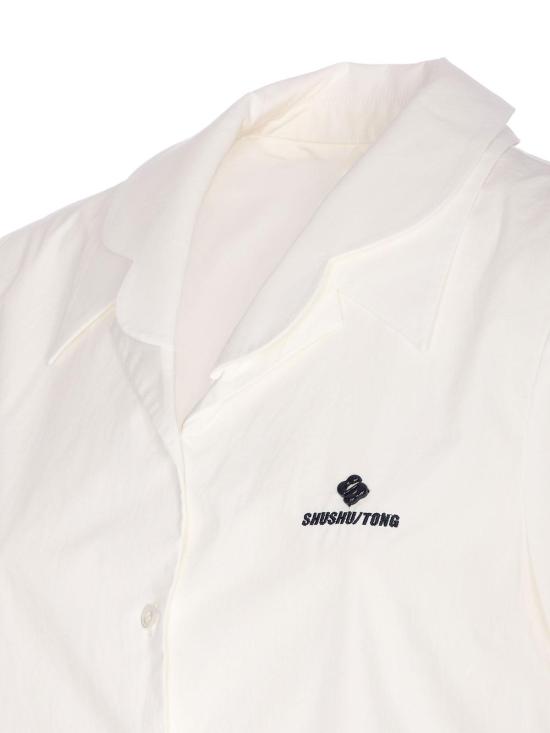 25FW 슈슈/통 셔츠 MWDETO02CO006WH100 White - SHUSHU/TONG