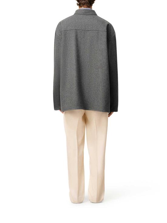 25FW 아미 폴로 티셔츠 UPL781WV0058050 Grey - AMI