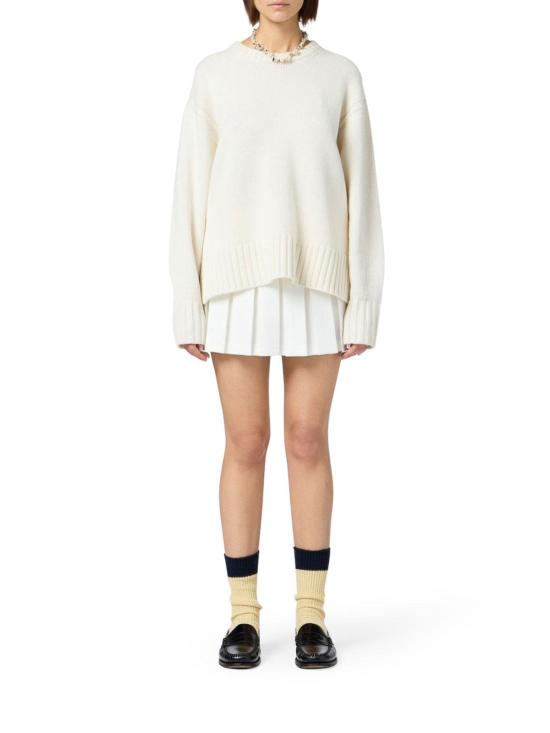 25FW 게스트 인 레지던스 스웨터 W10910RHCRE White - GUEST IN RESIDENCE