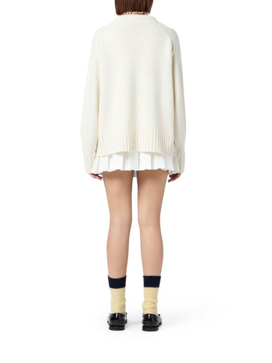 25FW 게스트 인 레지던스 스웨터 W10910RHCRE White - GUEST IN RESIDENCE