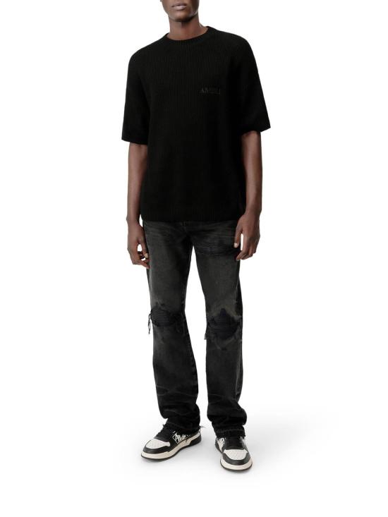 25FW 아미리 스트레이트 팬츠 AMDNGH1086097 Black - AMIRI