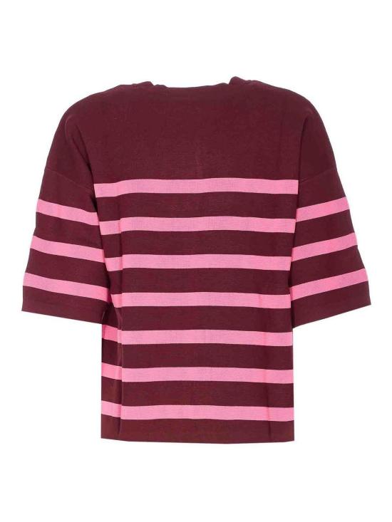 25FW 에센셜앤트워프 반팔 티셔츠 INDUSTRYI1MM Dark Red - ESSENTIEL ANTWERP