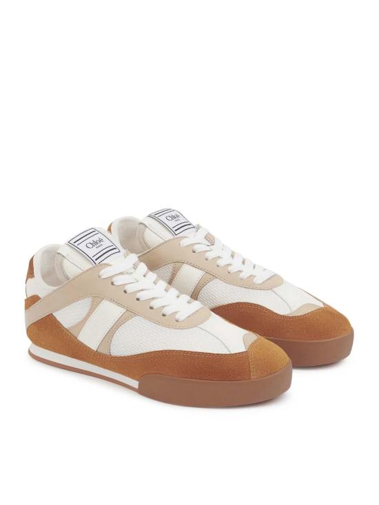 26FW 끌로에 스니커즈 CH25W07IVD25X BROWN - CHLOE