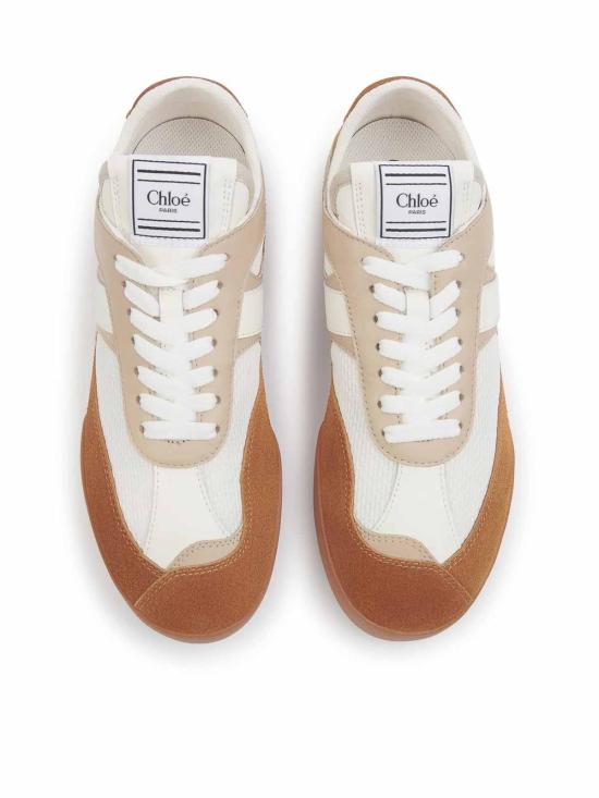26FW 끌로에 스니커즈 CH25W07IVD25X BROWN - CHLOE