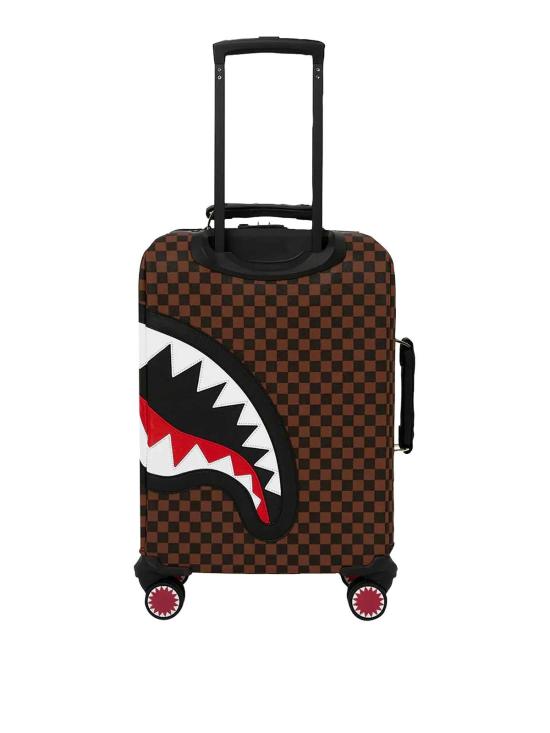  스프레이그라운드 캐리어 CL270SAWTOOTHSHARKSINPARIS Brown - SPRAYGROUND