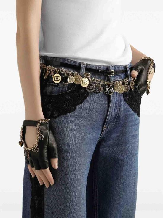  돌체앤가바나 스트레이트 팬츠 FTDC1DG8NC7S9001 Dark Blue - DOLCE & GABBANA