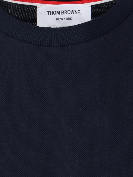 26SS 톰브라운 반팔 티셔츠 MJS123A00050415 Blue - THOM BROWNE