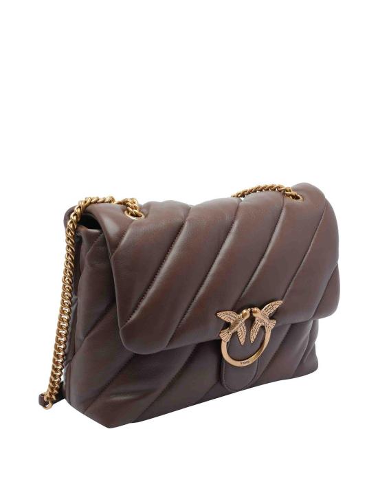 25FW 핑코 숄더백 100037A0F2L74Q Brown - PINKO