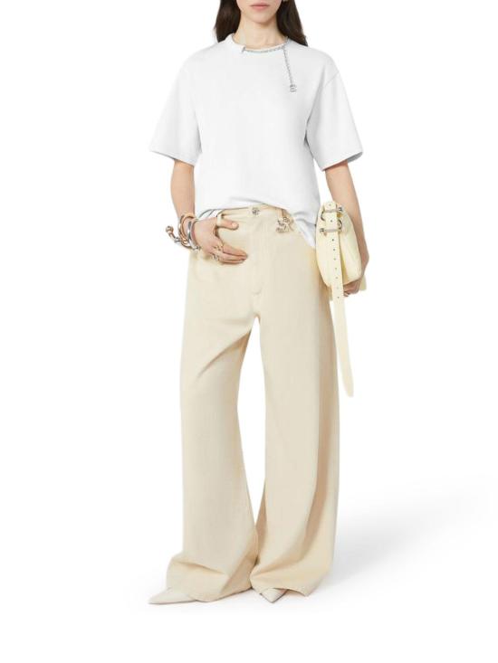  스포트막스 반팔 티셔츠 2522946025600000 White - SPORTMAX