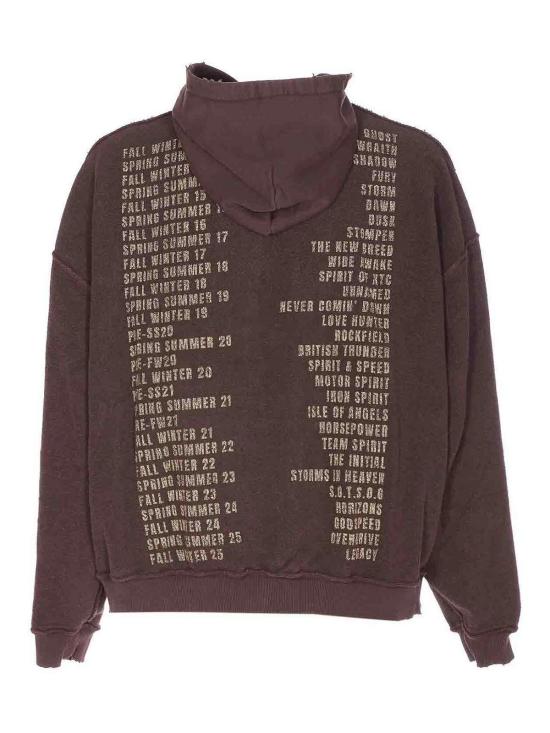 25FW 리프레젠트 후드 티셔츠 MLM10036617 Brown - REPRESENT