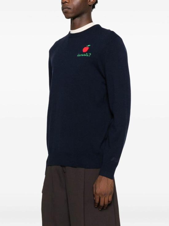 25FW 세인트바쓰 스웨터 HER002400317I Blue - MC2 SAINT BARTH