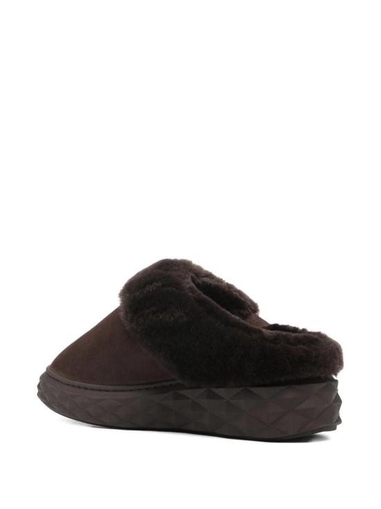 25FW 지미추 뮬/슬리퍼 DIAMONDMAXIMFUWCHOCO Brown - JIMMY CHOO