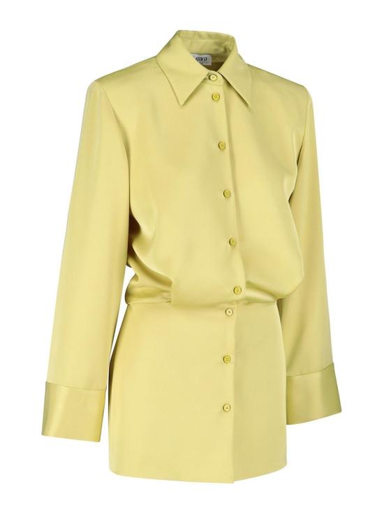  디 아티코 숏팬츠 227WCA113E020080 Yellow - THE ATTICO